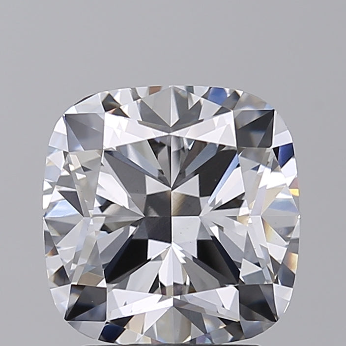 3.10 Carat Cushion Shaped, Ideal Cut, E Color, VS1 Clarity, IGI Certified Lab Grown Diamond
