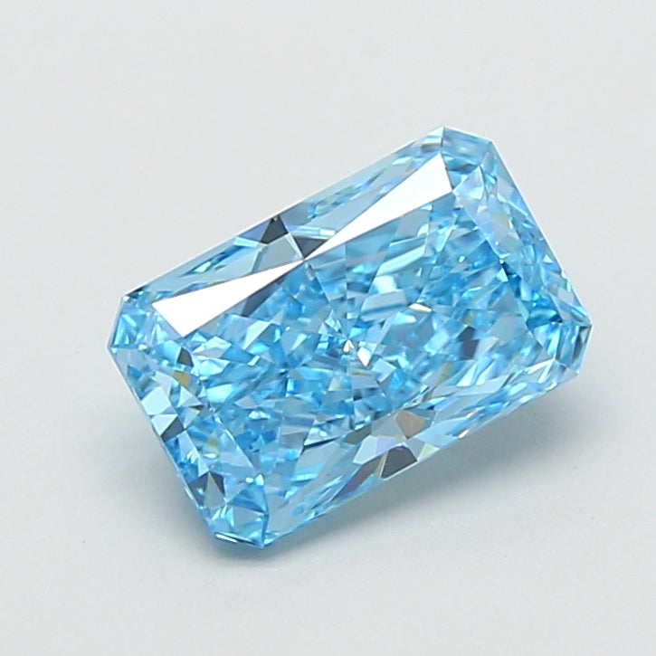 1.55 Carat Radiant Shaped, Very Good Cut, VVS2 Clarity, IGI Certified Lab Grown Diamond