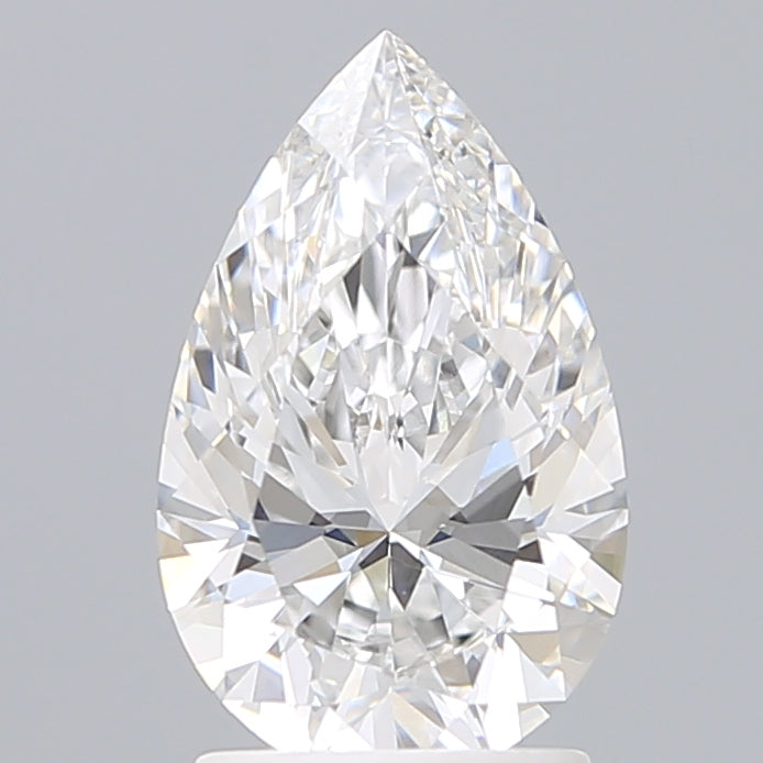 2.00 Carat Pear Shaped, Ideal Cut, E Color, VVS2 Clarity, IGI Certified Lab Grown Diamond