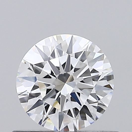 0.54 Carat Round Shaped, Ideal Cut, D Color, VVS1 Clarity, IGI Certified Lab Grown Diamond