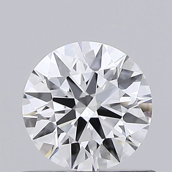 0.52 Carat Round Shaped, Ideal Cut, D Color, VVS2 Clarity, IGI Certified Lab Grown Diamond