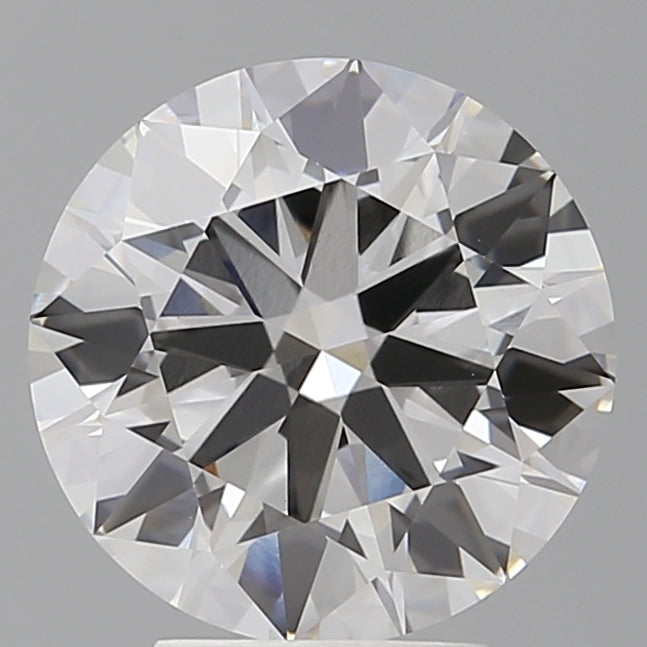 4.02 Carat Round Shaped, Excellent Cut, F Color, VVS2 Clarity, IGI Certified Lab Grown Diamond