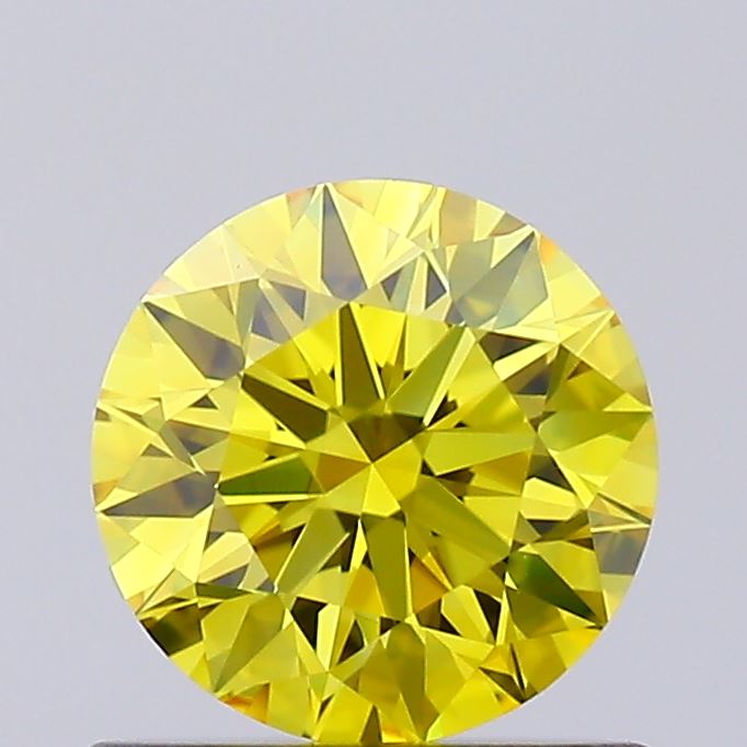 0.64 Carat Round Shaped, Ideal Cut, VVS1 Clarity, IGI Certified Lab Grown Diamond