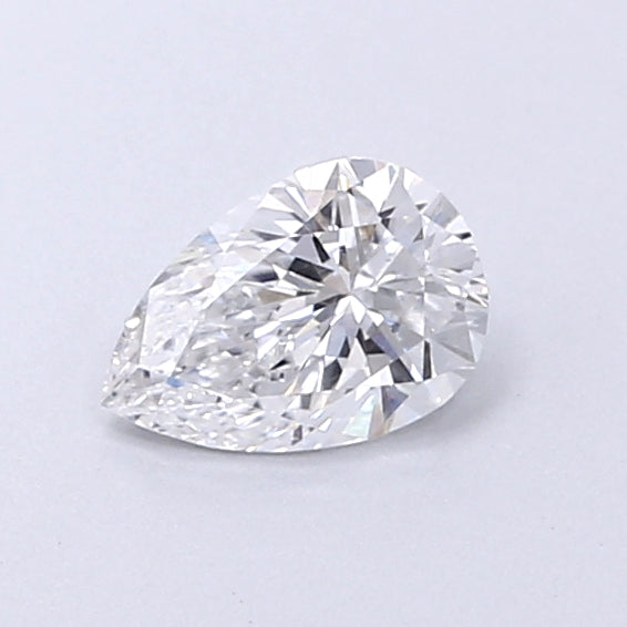 0.38 Carat Pear Shaped, Very Good Cut, D Color, VS1 Clarity, IGI Certified Lab Grown Diamond