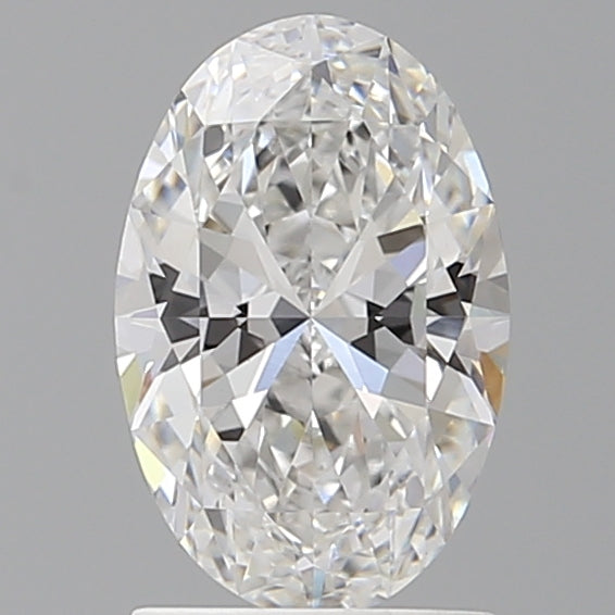 1.55 Carat Oval Shaped, Ideal Cut, D Color, VVS2 Clarity, IGI Certified Lab Grown Diamond
