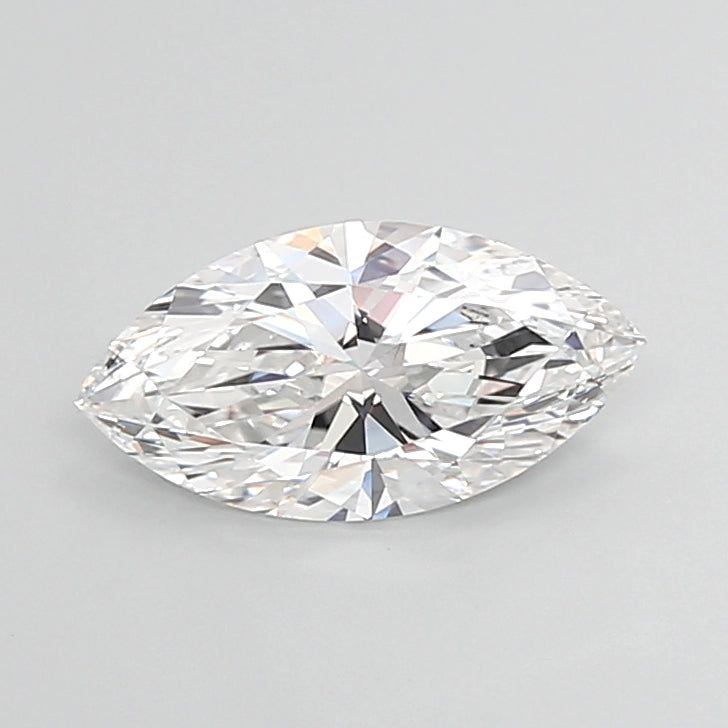 2.04 Carat Marquise Shaped, Ideal Cut, D Color, VVS2 Clarity, IGI Certified Lab Grown Diamond