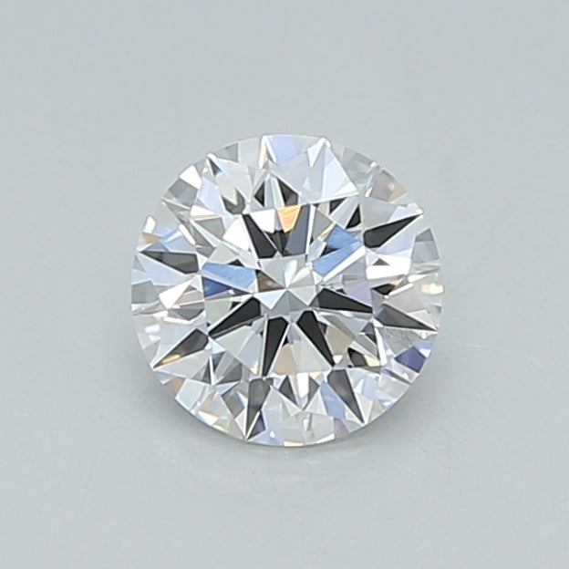 0.55 Carat Round Shaped, Ideal Cut, D Color, VVS1 Clarity, IGI Certified Lab Grown Diamond