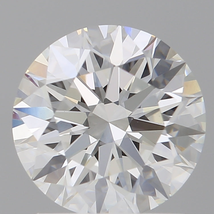 1.52 Carat Round Shaped, Ideal Cut, E Color, VVS2 Clarity, IGI Certified Lab Grown Diamond