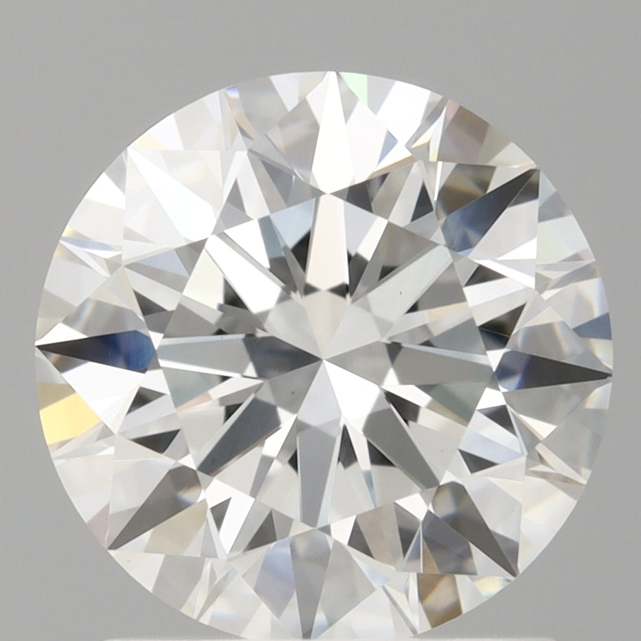 1.56 Carat Round Shaped, Ideal Cut, E Color, VVS2 Clarity, IGI Certified Lab Grown Diamond