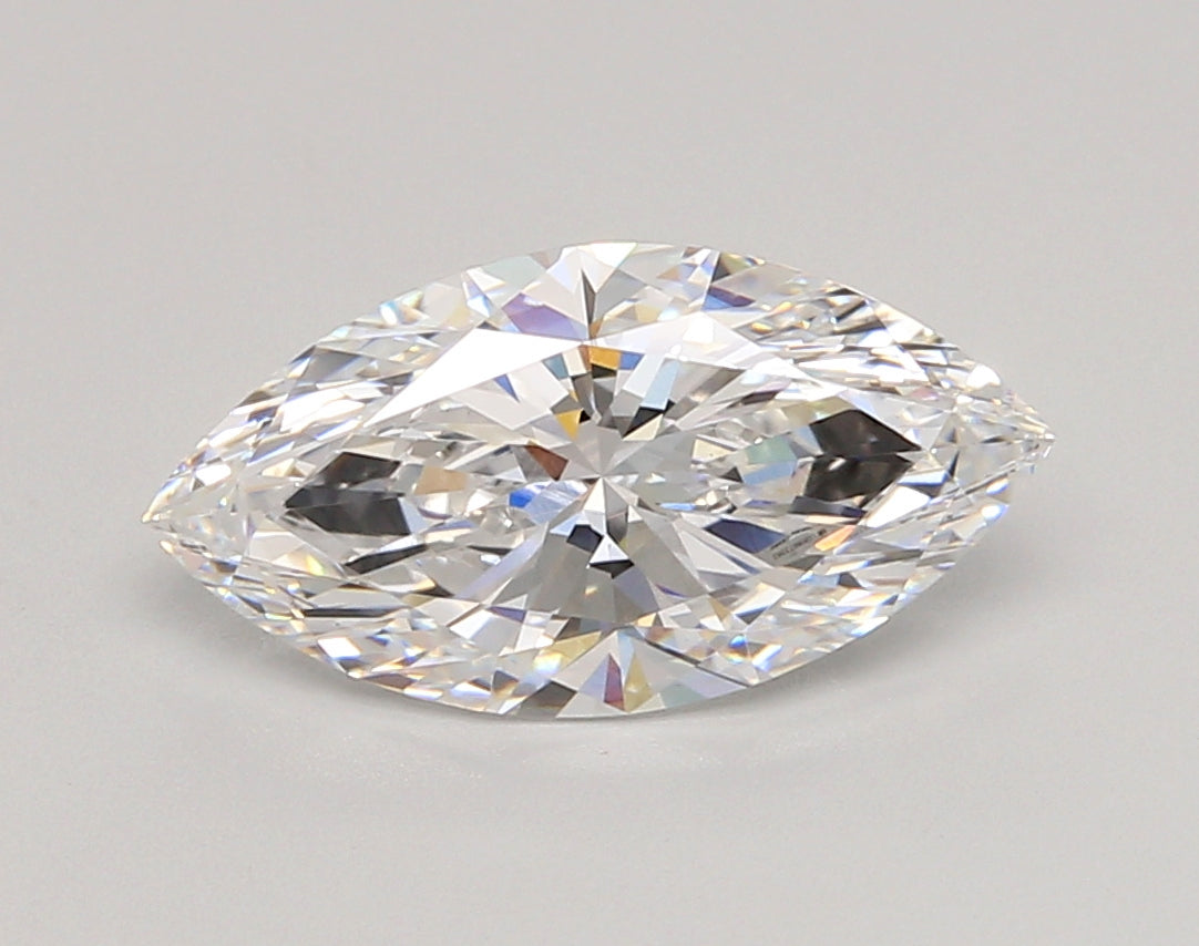 2.52 Carat Marquise Shaped, Ideal Cut, E Color, VVS2 Clarity, IGI Certified Lab Grown Diamond