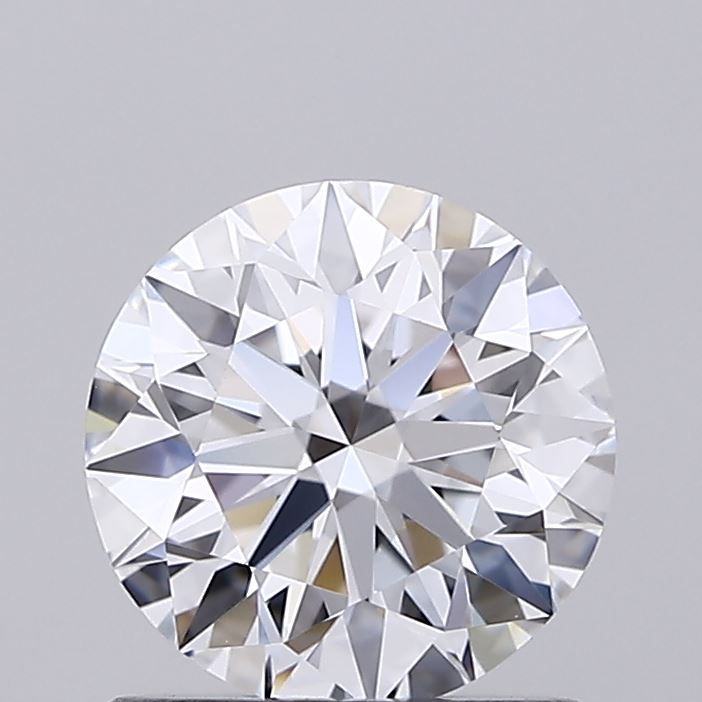 1.03 Carat Round Shaped, Ideal Cut, D Color, VVS2 Clarity, IGI Certified Lab Grown Diamond