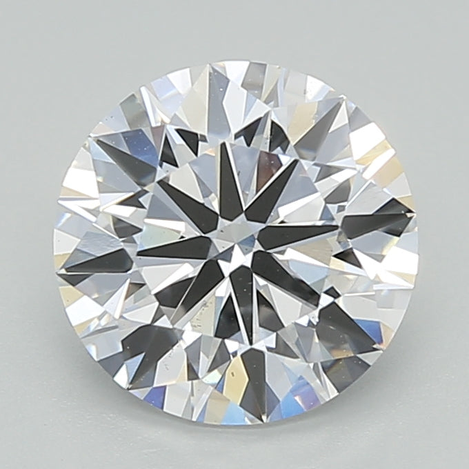 2.00 Carat Round Shaped, Ideal Cut, D Color, VS2 Clarity, IGI Certified Lab Grown Diamond