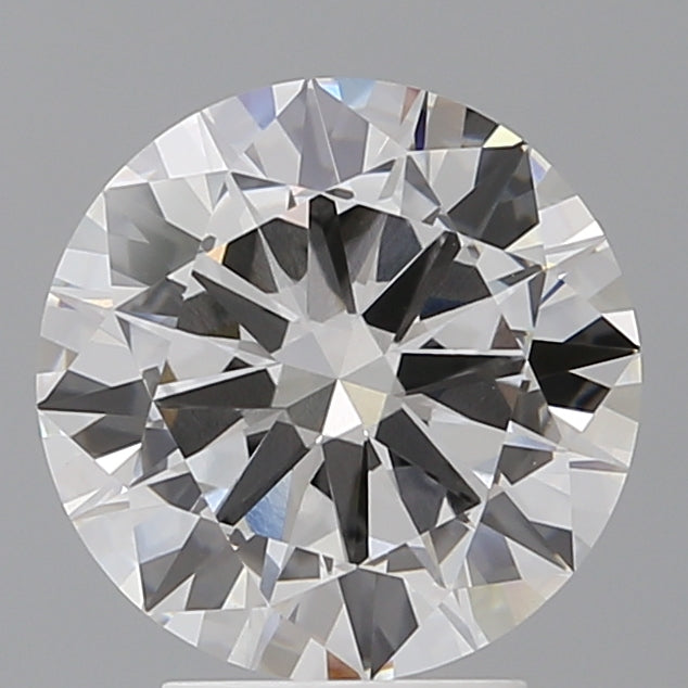 3.53 Carat Round Shaped, Excellent Cut, E Color, VVS2 Clarity, IGI Certified Lab Grown Diamond