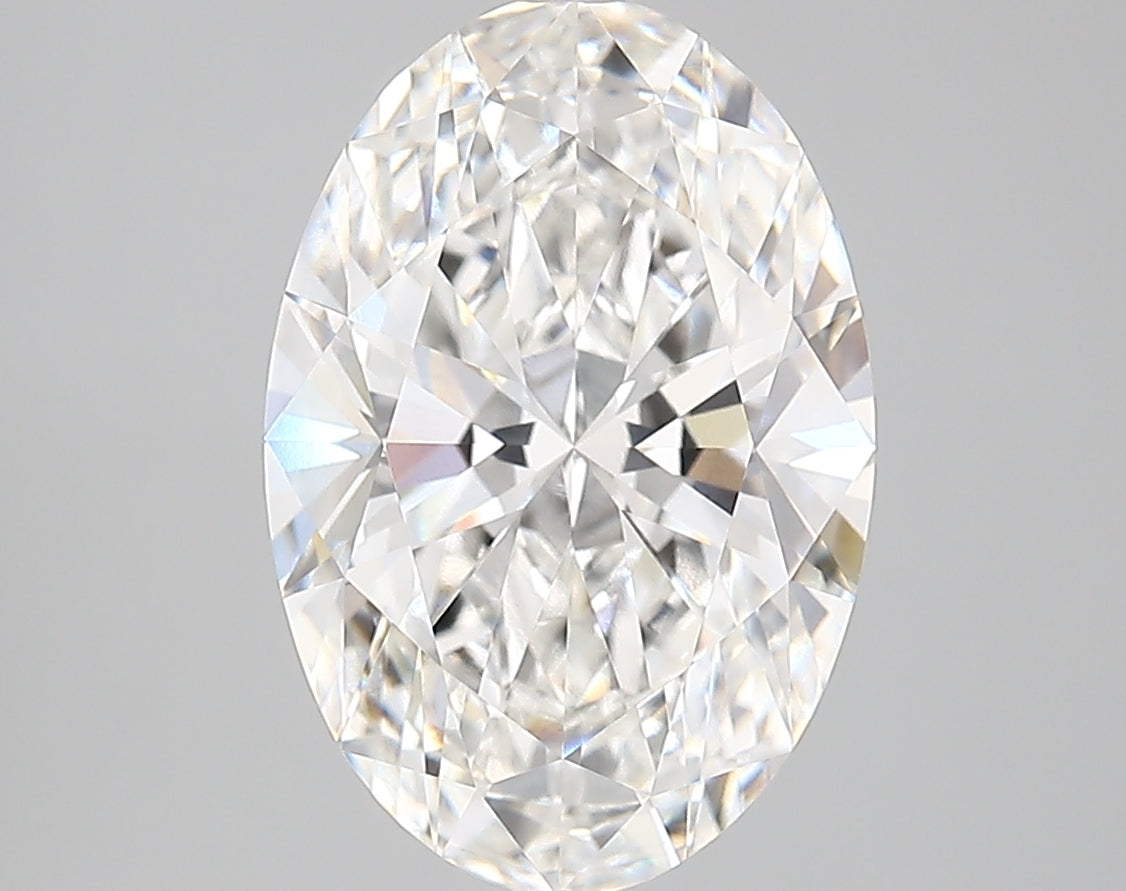 4.04 Carat Oval Shaped, Very Good Cut, E Color, VVS1 Clarity, IGI Certified Lab Grown Diamond