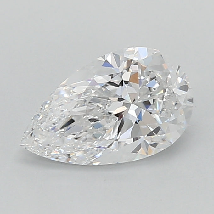 1.01 Carat Pear Shaped, Very Good Cut, D Color, VVS2 Clarity, IGI Certified Lab Grown Diamond