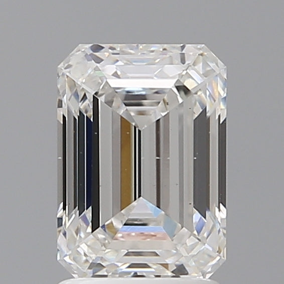 2.04 Carat Emerald Shaped, Ideal Cut, E Color, VS2 Clarity, IGI Certified Lab Grown Diamond