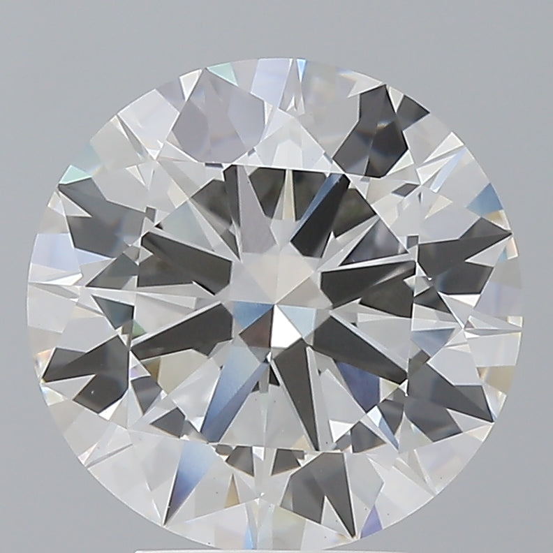 4.55 Carat Round Shaped, Very Good Cut, F Color, VS1 Clarity, IGI Certified Lab Grown Diamond