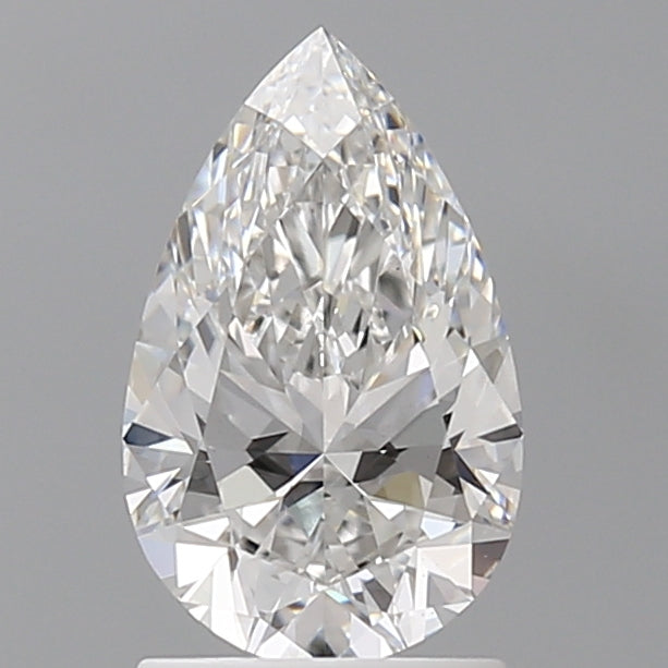 1.58 Carat Pear Shaped, Ideal Cut, E Color, VS1 Clarity, IGI Certified Lab Grown Diamond