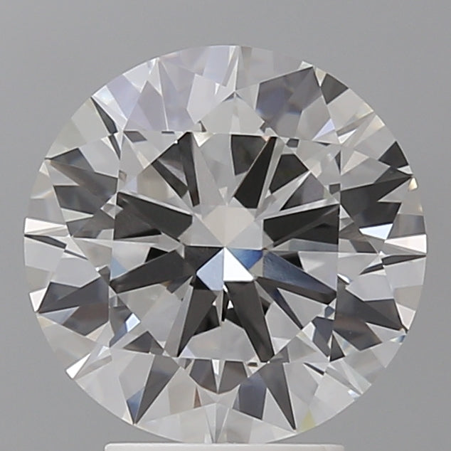 3.52 Carat Round Shaped, Excellent Cut, E Color, VVS2 Clarity, IGI Certified Lab Grown Diamond
