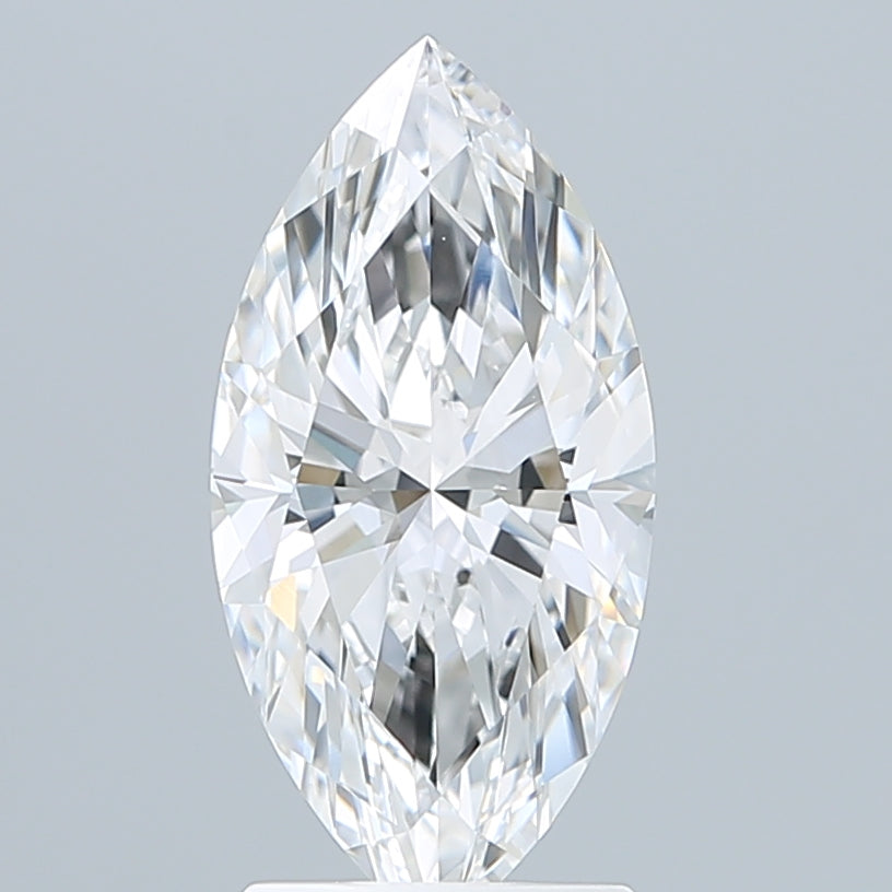 2.20 Carat Marquise Shaped, Ideal Cut, E Color, VVS2 Clarity, IGI Certified Lab Grown Diamond