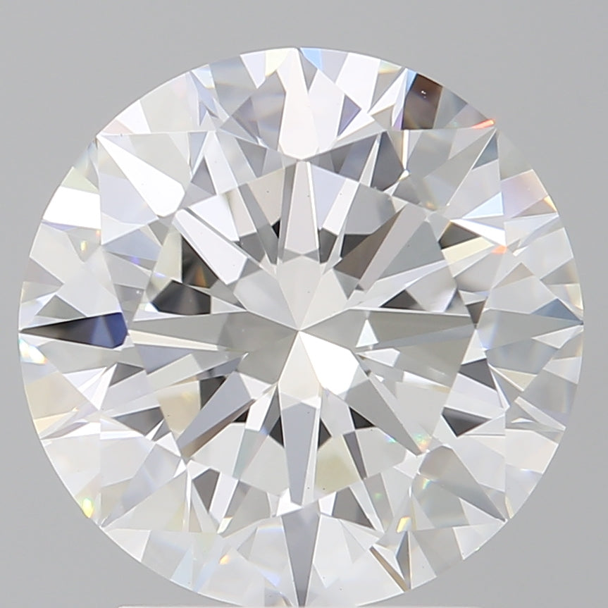2.96 Carat Round Shaped, Excellent Cut, E Color, VVS2 Clarity, IGI Certified Lab Grown Diamond