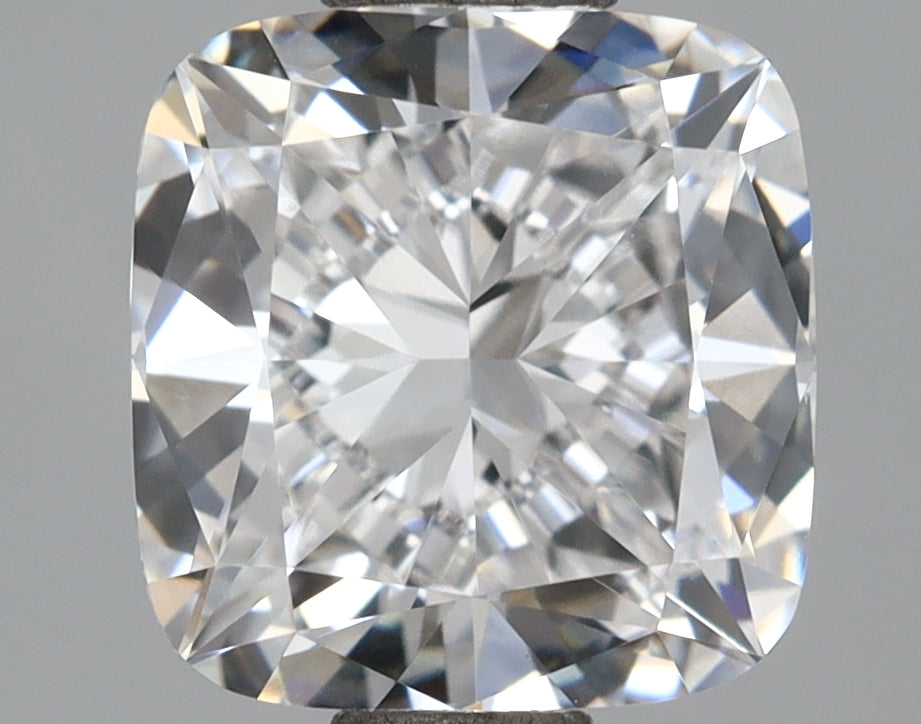 2.01 Carat Cushion Shaped, Ideal Cut, D Color, VVS1 Clarity, IGI Certified Lab Grown Diamond