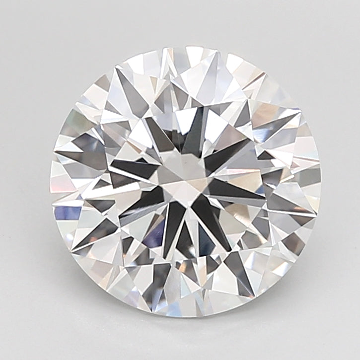 4.02 Carat Round Shaped, Ideal Cut, D Color, VVS2 Clarity, IGI Certified Lab Grown Diamond