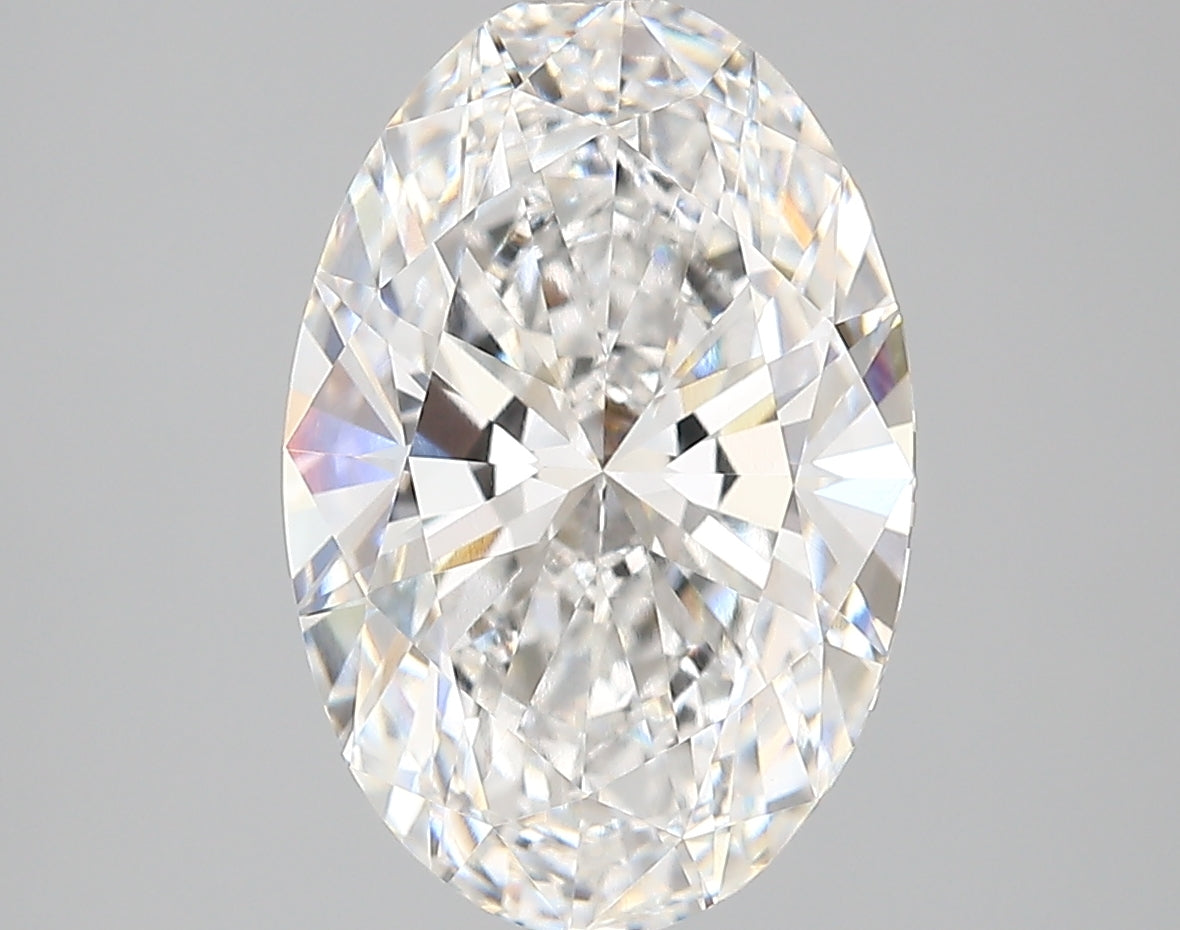 4.29 Carat Oval Shaped, Very Good Cut, E Color, VVS2 Clarity, IGI Certified Lab Grown Diamond