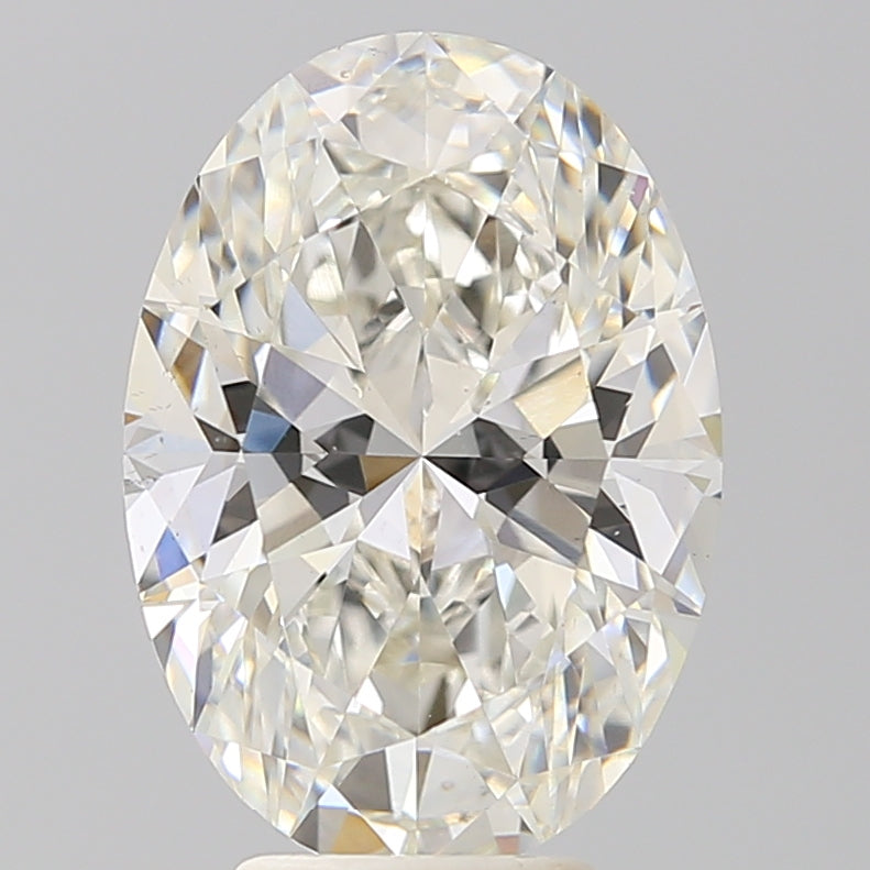 5.15 Carat Oval Shaped, Ideal Cut, H Color, VS1 Clarity, IGI Certified Lab Grown Diamond