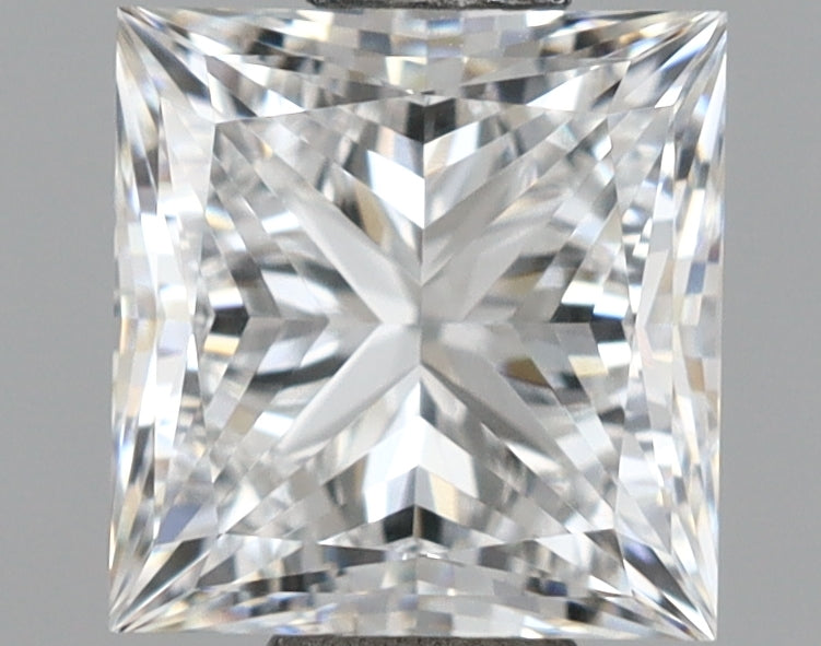 1.13 Carat Princess Shaped, Ideal Cut, D Color, VVS1 Clarity, IGI Certified Lab Grown Diamond