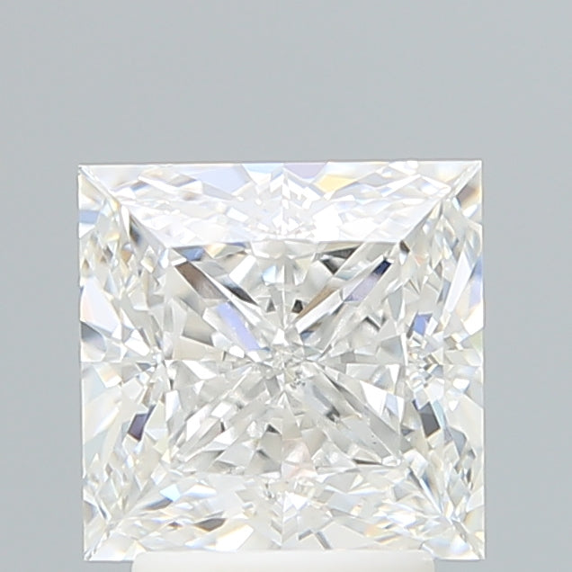 3.10 Carat Princess Shaped, Very Good Cut, E Color, VVS2 Clarity, IGI Certified Lab Grown Diamond
