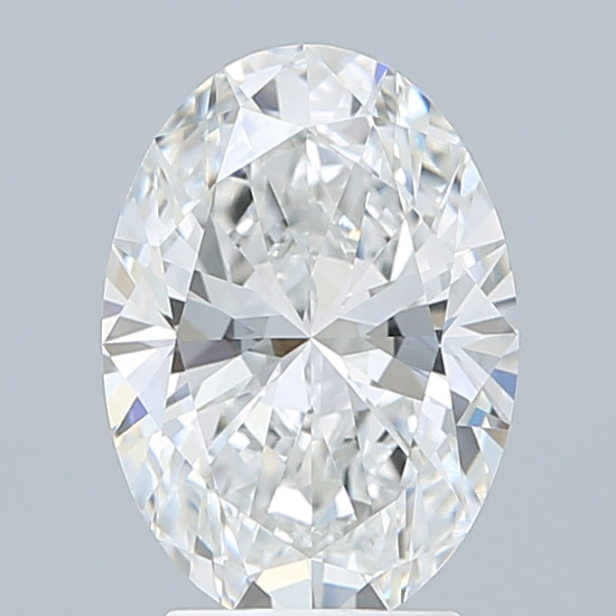 3.09 Carat Oval Shaped, Excellent Cut, E Color, VVS2 Clarity, IGI Certified Lab Grown Diamond