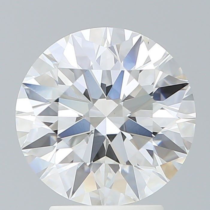 3.18 Carat Round Shaped, Ideal Cut, F Color, VVS2 Clarity, IGI Certified Lab Grown Diamond