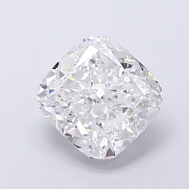 1.70 Carat Cushion Shaped, Very Good Cut, E Color, VVS2 Clarity, IGI Certified Lab Grown Diamond