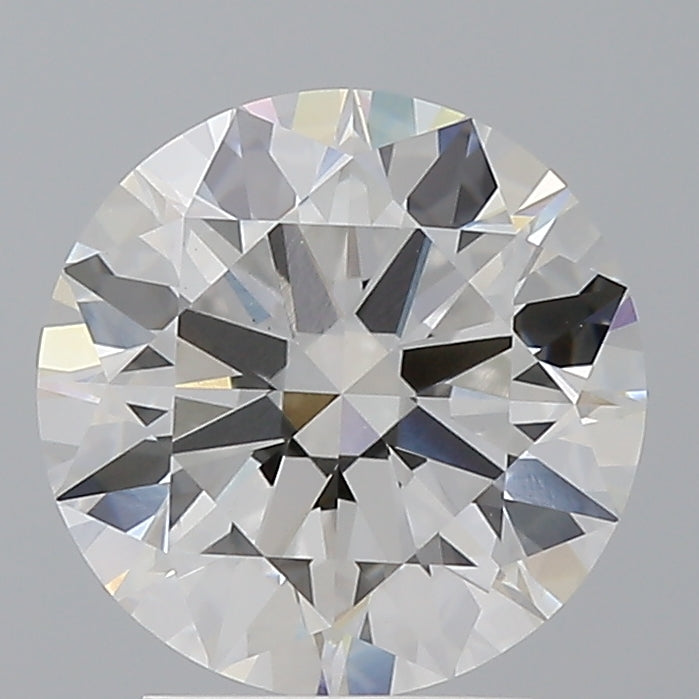 3.01 Carat Round Shaped, Ideal Cut, F Color, VS1 Clarity, IGI Certified Lab Grown Diamond