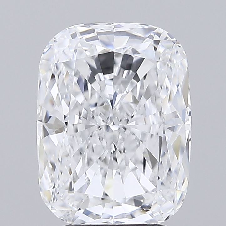 2.05 Carat Cushion Shaped, Ideal Cut, D Color, IF Clarity, IGI Certified Lab Grown Diamond