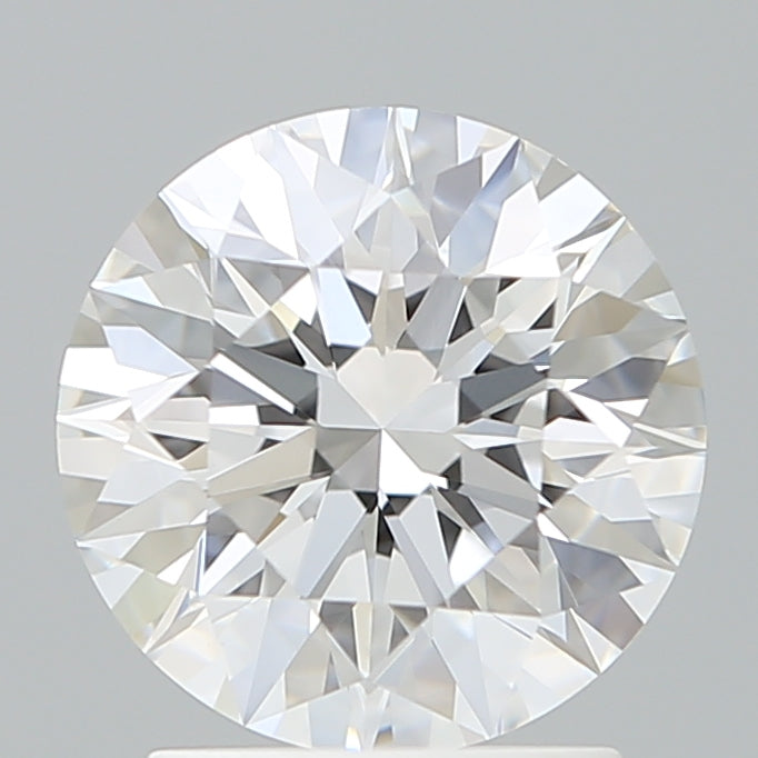 2.07 Carat Round Shaped, Ideal Cut, D Color, VVS2 Clarity, IGI Certified Lab Grown Diamond