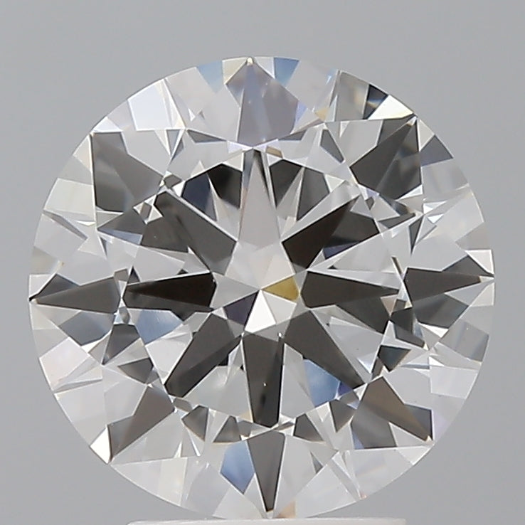 3.54 Carat Round Shaped, Excellent Cut, F Color, VVS2 Clarity, IGI Certified Lab Grown Diamond