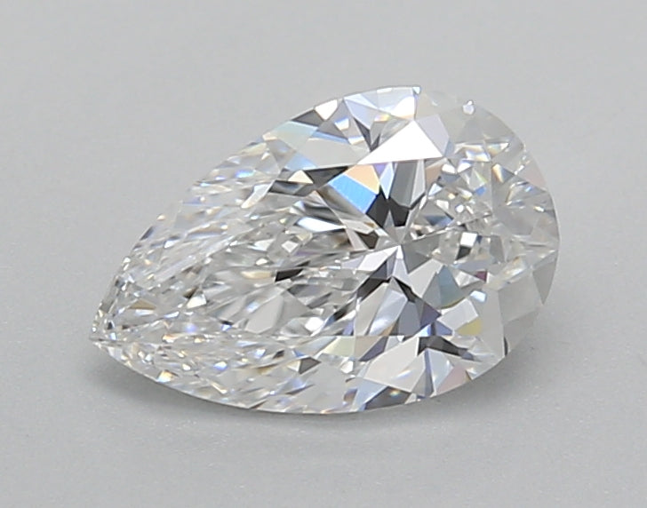 1.02 Carat Pear Shaped, Excellent Cut, D Color, VVS2 Clarity, IGI Certified Lab Grown Diamond