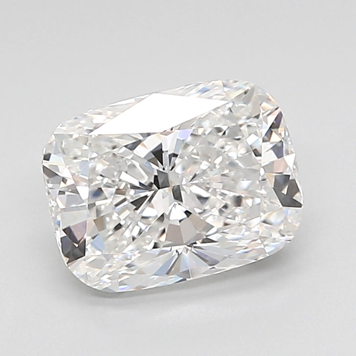3.07 Carat Cushion Shaped, Ideal Cut, E Color, VVS2 Clarity, IGI Certified Lab Grown Diamond