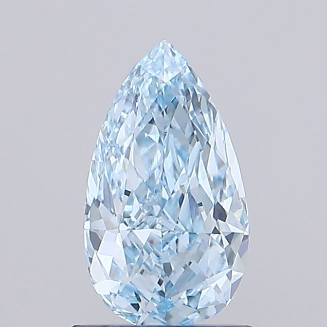 0.96 Carat Pear Shaped, Ideal Cut, VVS2 Clarity, IGI Certified Lab Grown Diamond