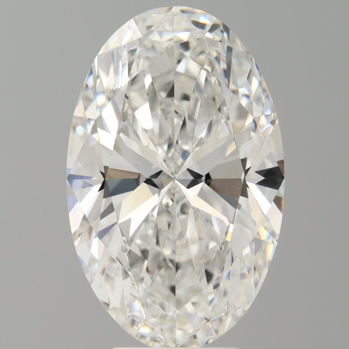 6.52 Carat Oval Shaped, Excellent Cut, F Color, VVS2 Clarity, IGI Certified Lab Grown Diamond
