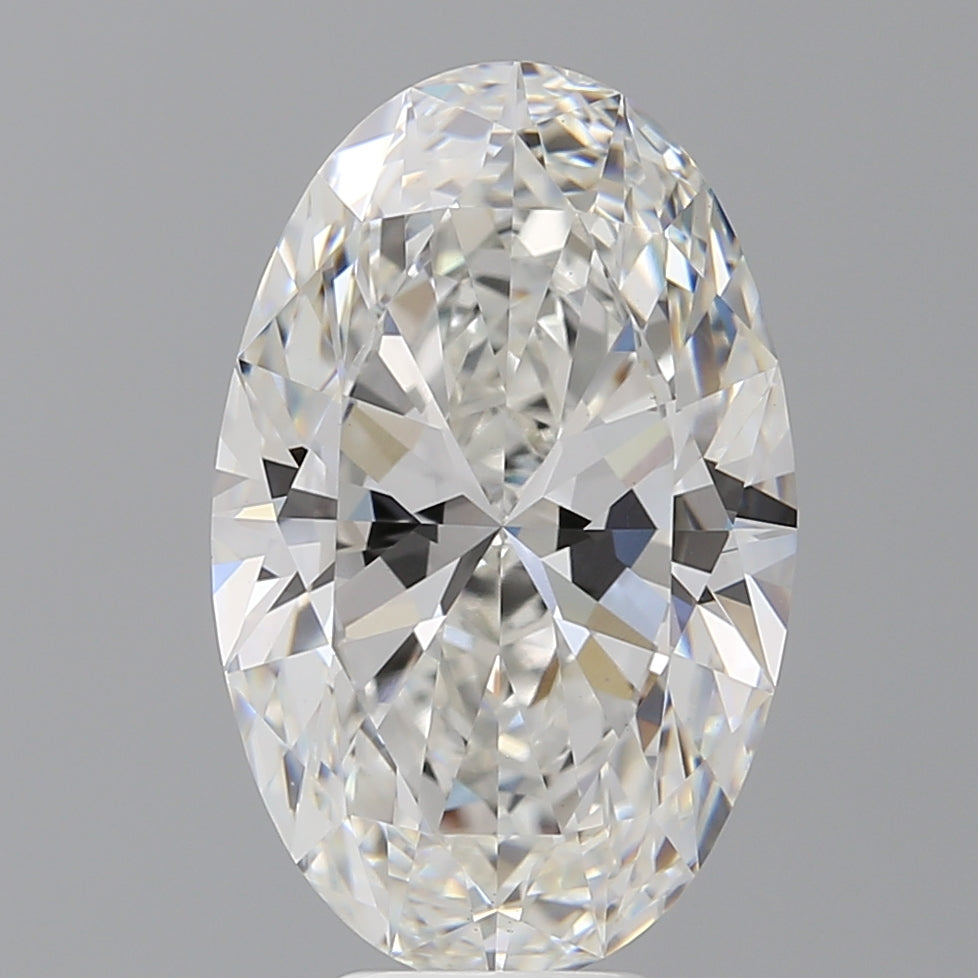 6.60 Carat Oval Shaped, Ideal Cut, F Color, VVS2 Clarity, IGI Certified Lab Grown Diamond