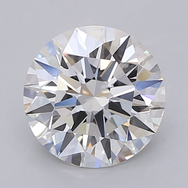 2.05 Carat Round Shaped, Ideal Cut, E Color, VS1 Clarity, IGI Certified Lab Grown Diamond