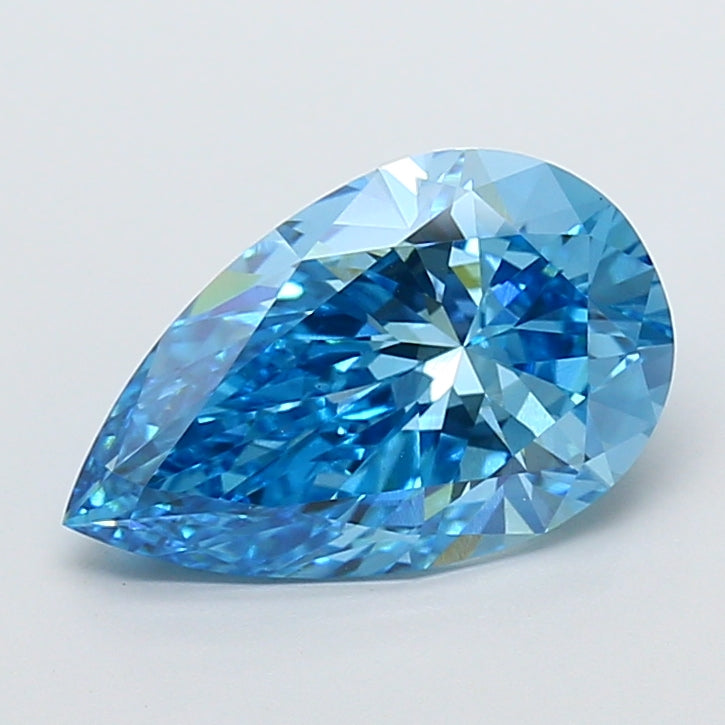 3.05 Carat Pear Shaped, Very Good Cut, VVS2 Clarity, IGI Certified Lab Grown Diamond