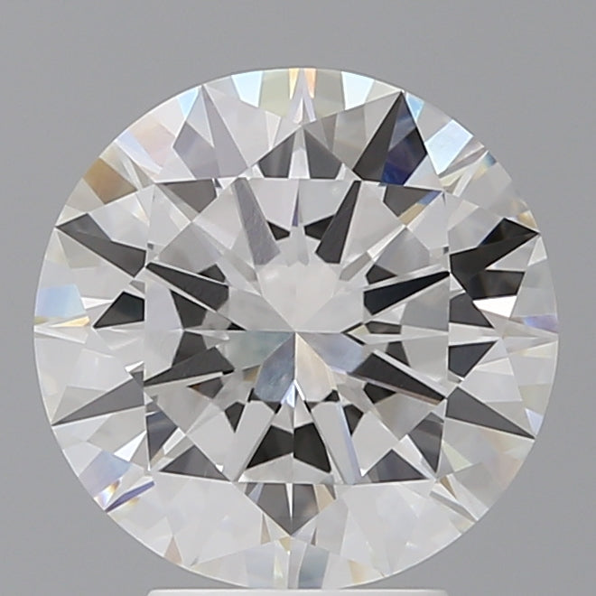 4.01 Carat Round Shaped, Excellent Cut, E Color, VVS2 Clarity, IGI Certified Lab Grown Diamond