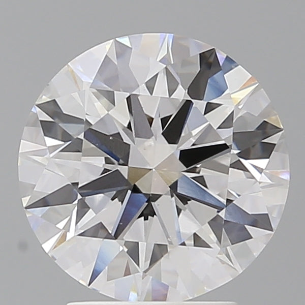 3.05 Carat Round Shaped, Ideal Cut, E Color, VVS2 Clarity, IGI Certified Lab Grown Diamond