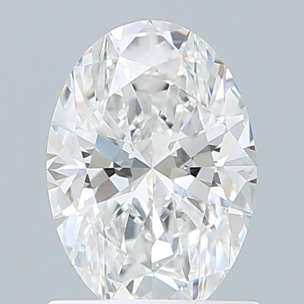 1.11 Carat Oval Shaped, Ideal Cut, E Color, VVS2 Clarity, IGI Certified Lab Grown Diamond
