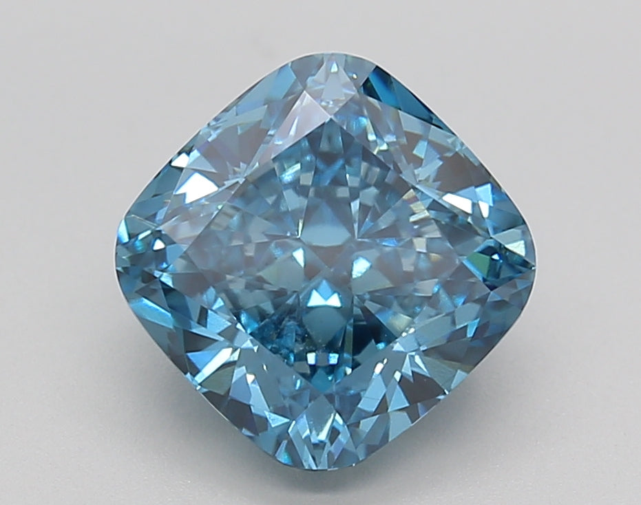 3.03 Carat Cushion Shaped, Ideal Cut, VS1 Clarity, IGI Certified Lab Grown Diamond