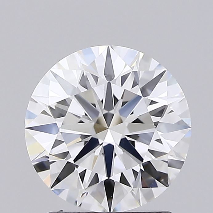 1.56 Carat Round Shaped, Ideal Cut, D Color, VVS2 Clarity, IGI Certified Lab Grown Diamond